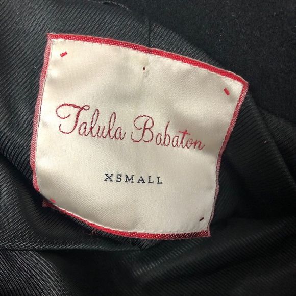 Aritzia Talula Babaton Wool Cashmere Pea Coat XS - Picture 9 of 10